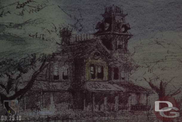 Is this the first shot of the Haunted Mansion?
