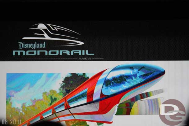 He was the lead designer for the new Disneyland Monorails