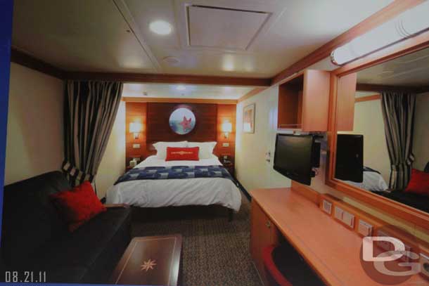 An inside stateroom