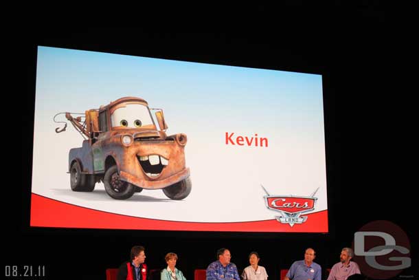 Followed by Kevin Rafferty talking about how Carland became Cars Land.