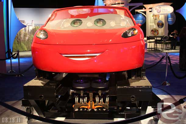 To stay on the Cars Land theme let us look at the Racer vehicle next.