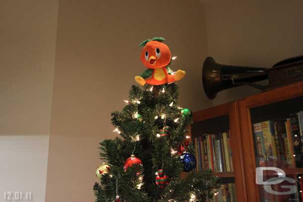 Nice tree topper.. the Orange Bird.