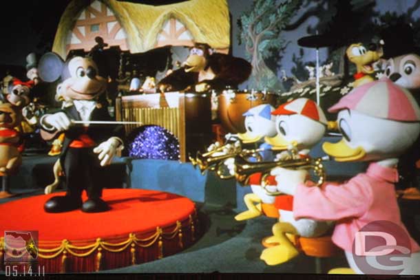 Mickey Mouse Revue before it was shipped to Tokyo