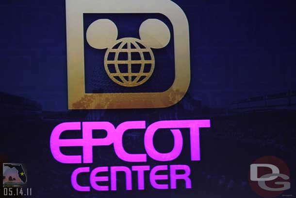 Next up EPCOT