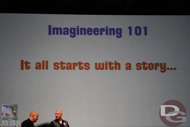 Now a brief intro to Imagineering...