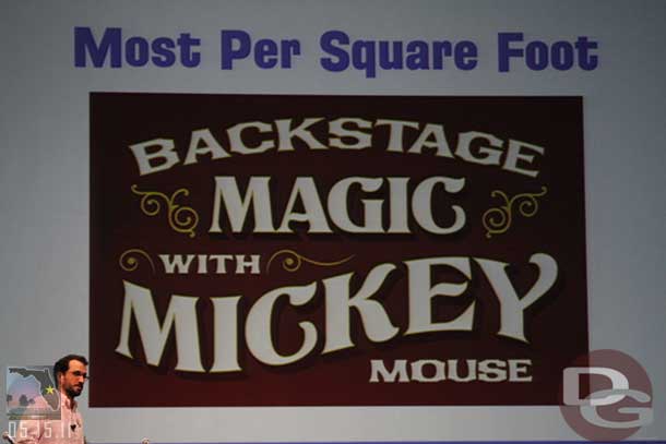 The new Mickey Meet and Greet at the Magic Kingdom is chalk full of great details.