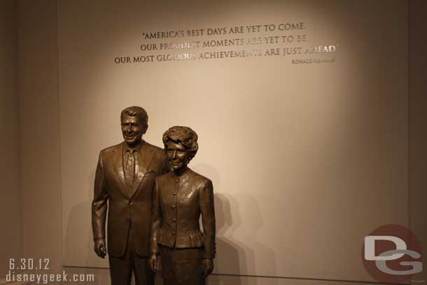 Once the group had assembled we made our way through the museum entrance and then cut over to the Disney exhibit.