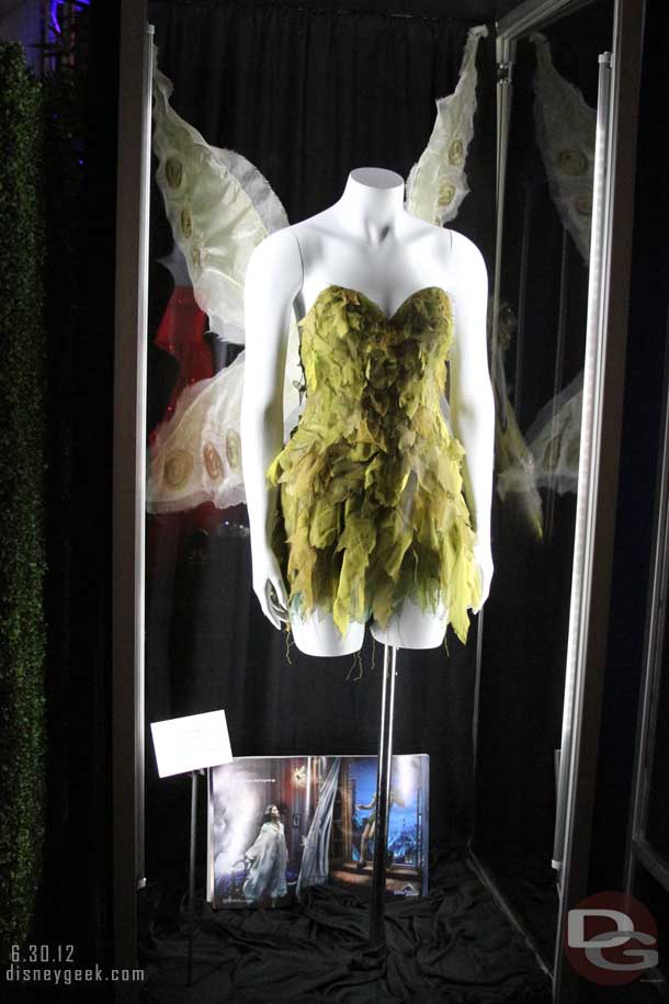 Two more of the costumes from the Leibovitz pictures.  This Tinkerbell worn by Tina Fey.