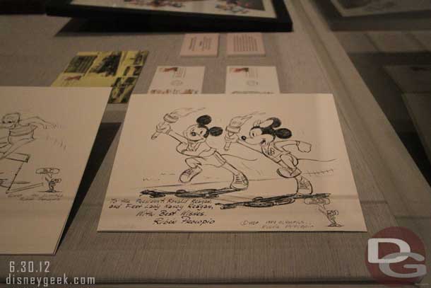 A look around the display case.