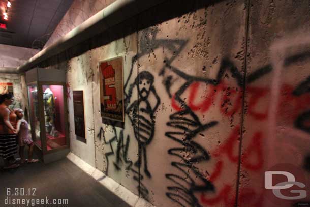 The Berlin Wall area.