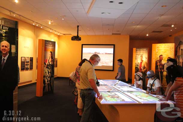An interactive gallery, no time to visit it now, we were on a mission...