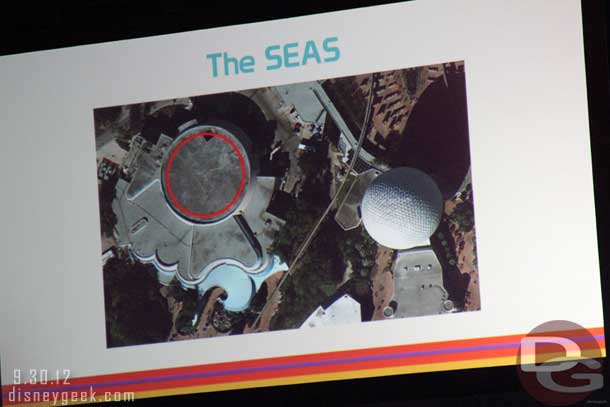 For reference where Spaceship Earth would fit.