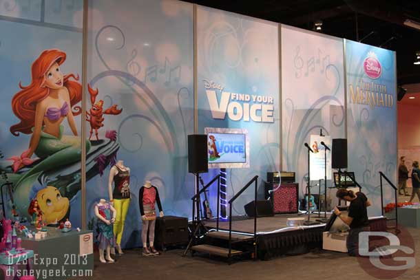 Find Your Voice with the Little Mermaid, a karaoke type product.