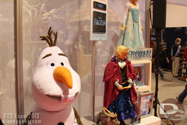 Sunday was Artist Series Two Collection & Sneak Peek of Disney Stores Frozen Collection.