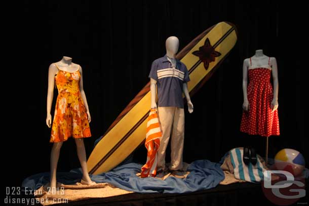 Changing gears 180 degrees from the evening dresses, here are some wardrobe pieces from the Disney Channel Teen Beach Movie.