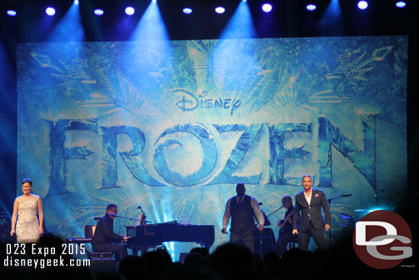 To wrap up the event they confirmed Frozen is the next show making its way to Broadway.  And of course they sung Let it Go!