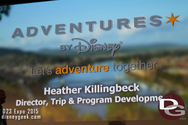 First up Adventures by Disney