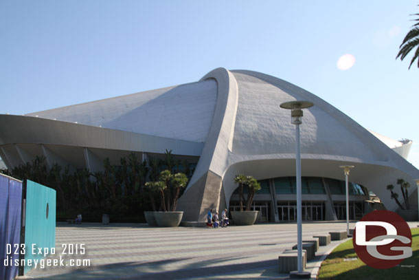 The arena.  Not in use for the D23 Expo this year.