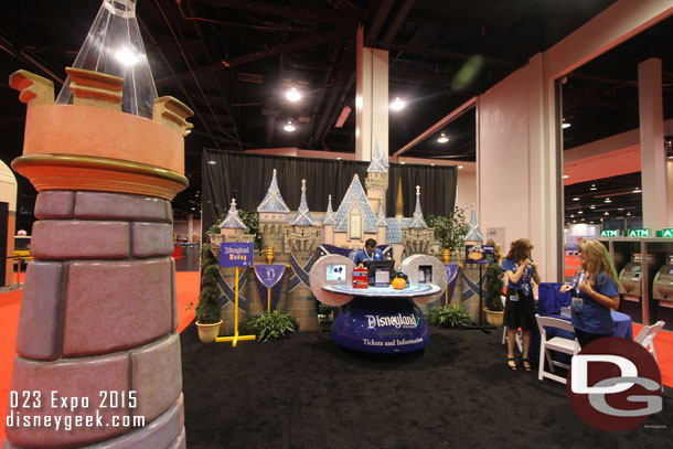 A Disneyland Information Desk