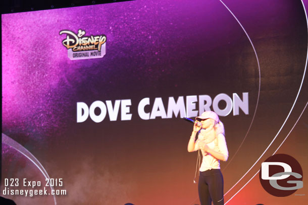 Dove Cameron was there on Saturday