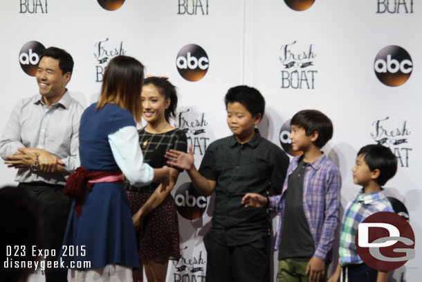 The cast of Fresh Off the Boat