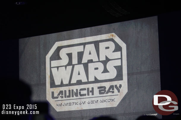 Star Wars Launch Bay coming to Disneyland Innoventions and the Animation Building of the Hollywood Studios in WDW this year.