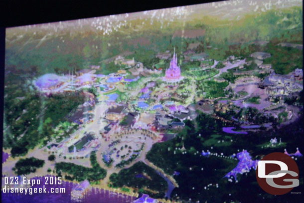 Shanghai Disneyland to round out the presentation.