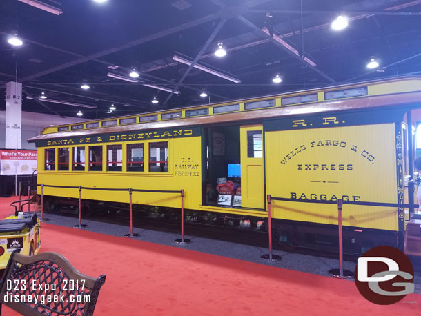 Another look at the rail car.