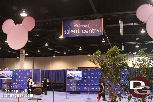 Talent Central will host autograph signings and photo ops throughout the three days.