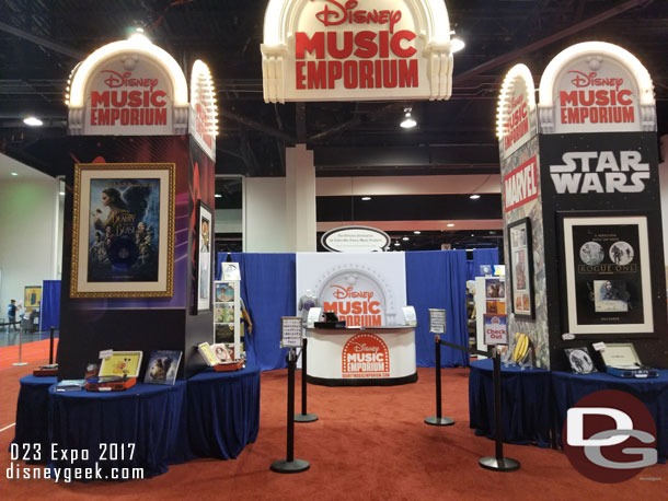 The Disney Music Emporium area