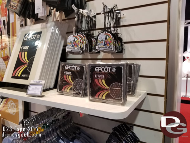 Epcot 1982 merchandise to mark the 35th anniversary.  That is not a CD..  I was hoping for a re-release of the old cassette tape with the original soundtrack of the park.