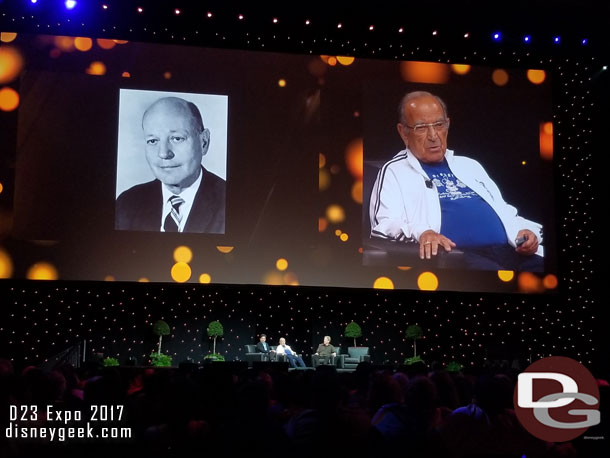 Next up they talked about several of their Imagineering peers who are Disney Legends.  First up Dick Irvine.