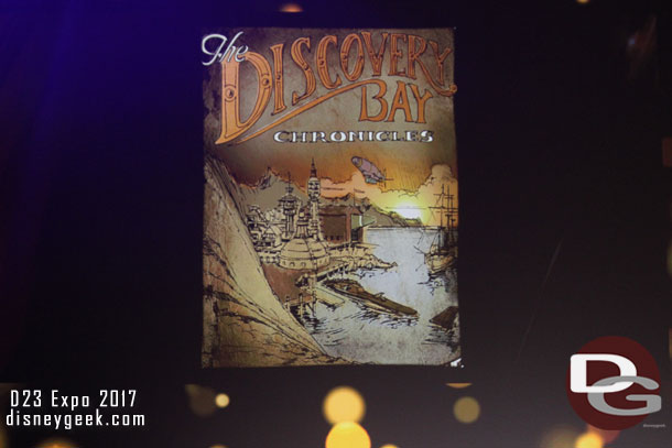 Harper was involved in the Discovery Bay concept work.