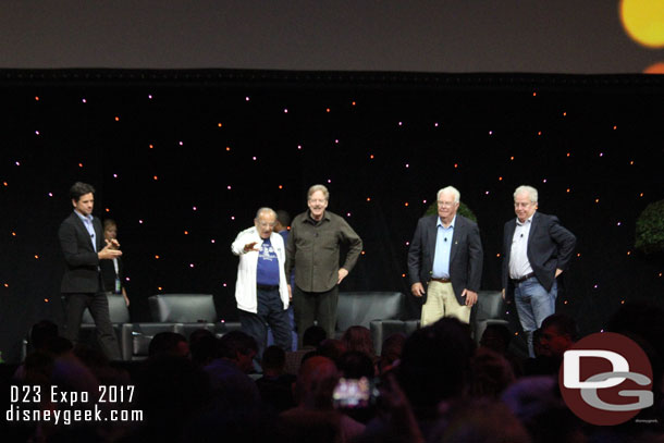 The panel concluded at this point as did the 2017 D23 Expo.  This was Marty Sklar's last presentation to a fan audience.  He passed away a few weeks later unfortunately.