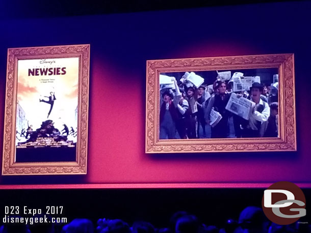 Newsies was next for Disney and the initial run of the film did not go well.