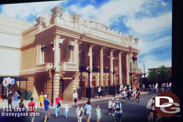 The Magic Kingdom will get a new theater on Main Street USA.