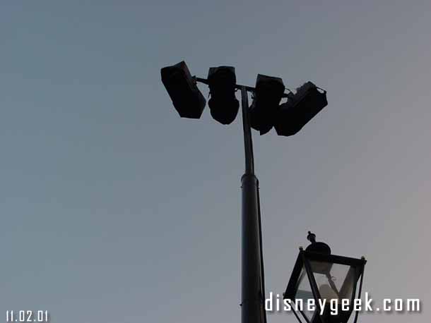 We noticed this new snow machine pole in New Orleans Sqaure.