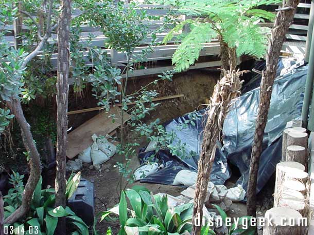 Some work going on under the bridge in Critter Country