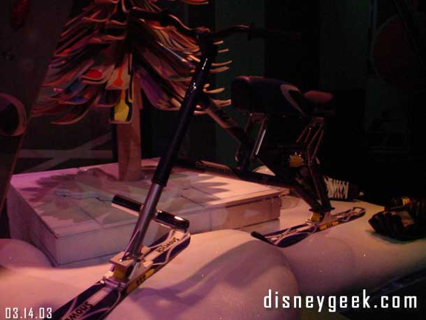 A ski bike in Innoventions