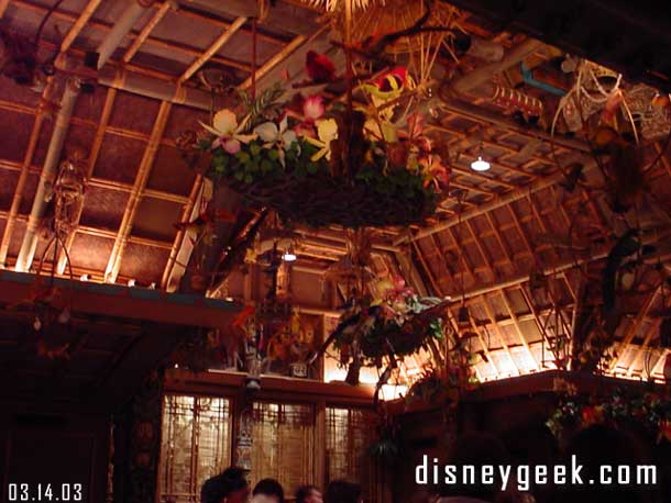 Let us end with some Tiki Room shots.