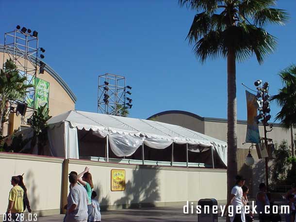 Now over to DCA.  Work is progressing on Playhouse Disney