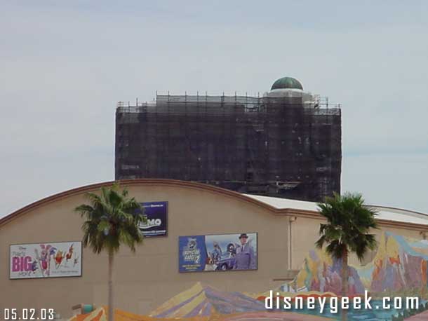 Work is progressing on Tower.. the domes have appeared, in a day or so I will have a bunch of Tower shots added to the construction progress section.