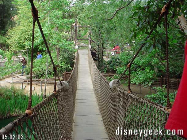 Nice to see the bridge open again.