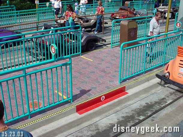 The Autopia has been worked on to protect stupid guest.