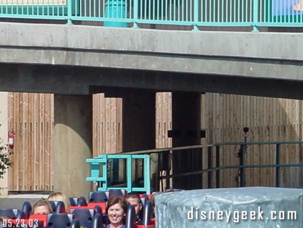 More speakers along the rail..