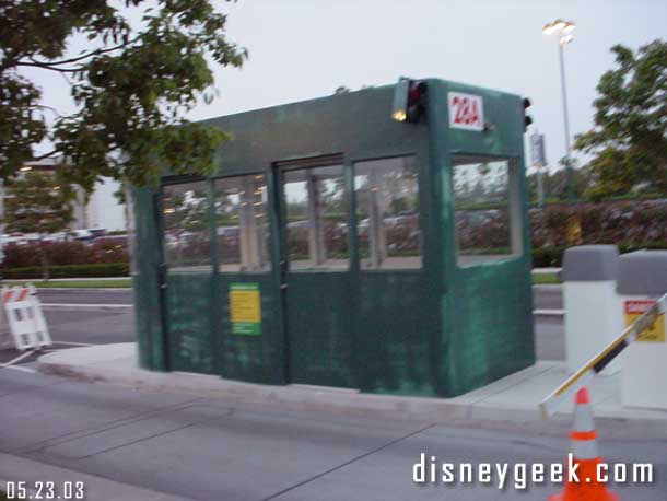 The gate in the Timon lot looks like it needs some new paint.