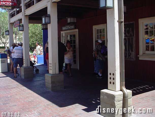 The tortilla tour entrance was reopened.. did not have time to go through it though.