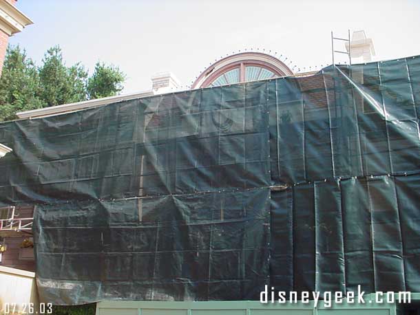 Some work being done on Main Street.