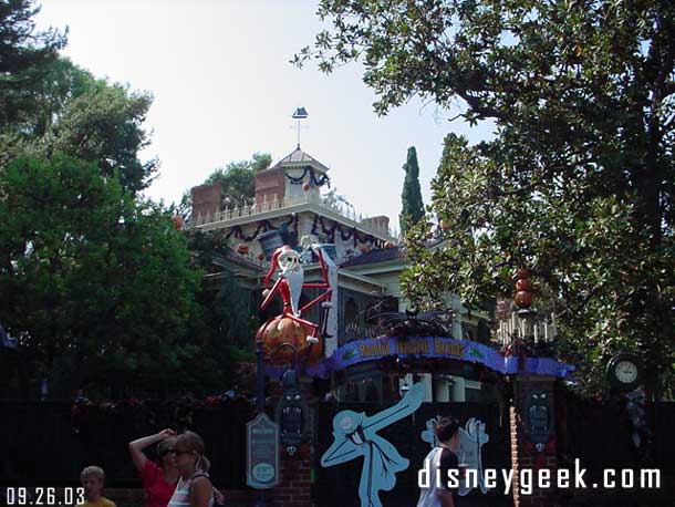 Haunted Mansion is being transformed for its annual holiday show