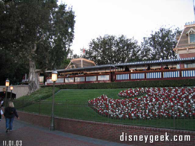 The Main Street train station